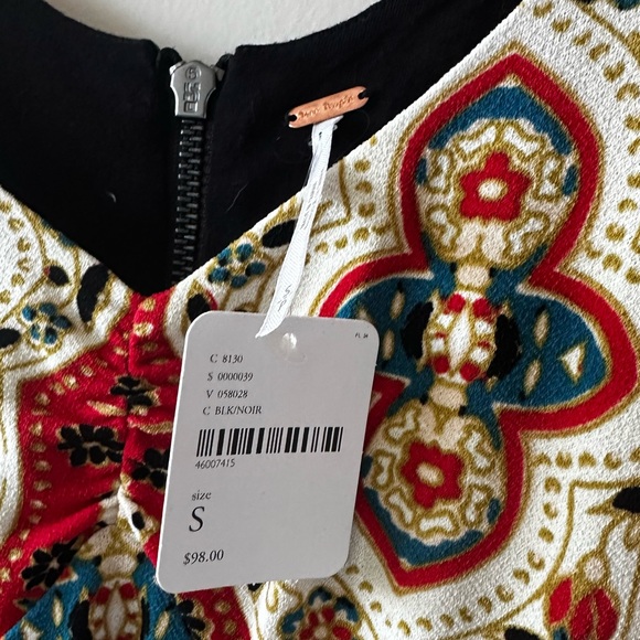 NWT Free People Patterned Dress - Picture 2 of 4